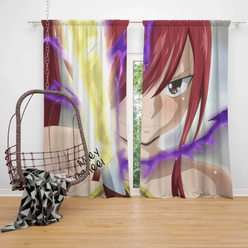 100 Years Quest Erza Adventure Anime Curtain