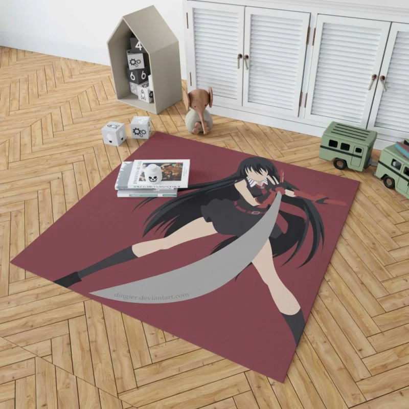 Akame Bloodstained Blade of Akame ga Kill! Anime Rug 1