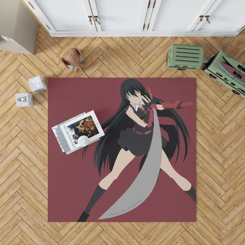 Akame Bloodstained Blade of Akame ga Kill! Anime Rug