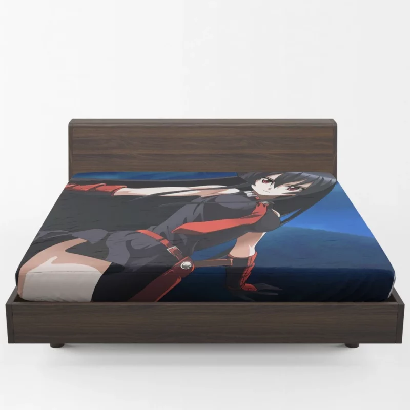 Akame Deadly Beauty of Akame ga Kill! Anime Fitted Sheet 1