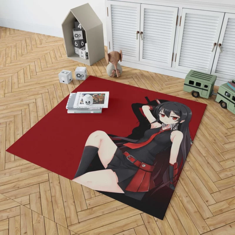 Akame Lethal Warrior in Akame ga Kill! Anime Rug 1