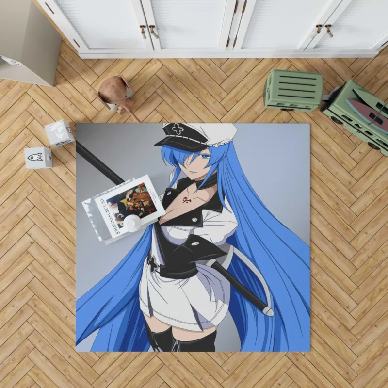 Akame Path of Shadows in Akame ga Kill! Anime Rug