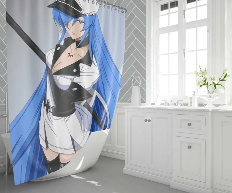 Akame Path of Shadows in Akame ga Kill! Anime Shower Curtain 1