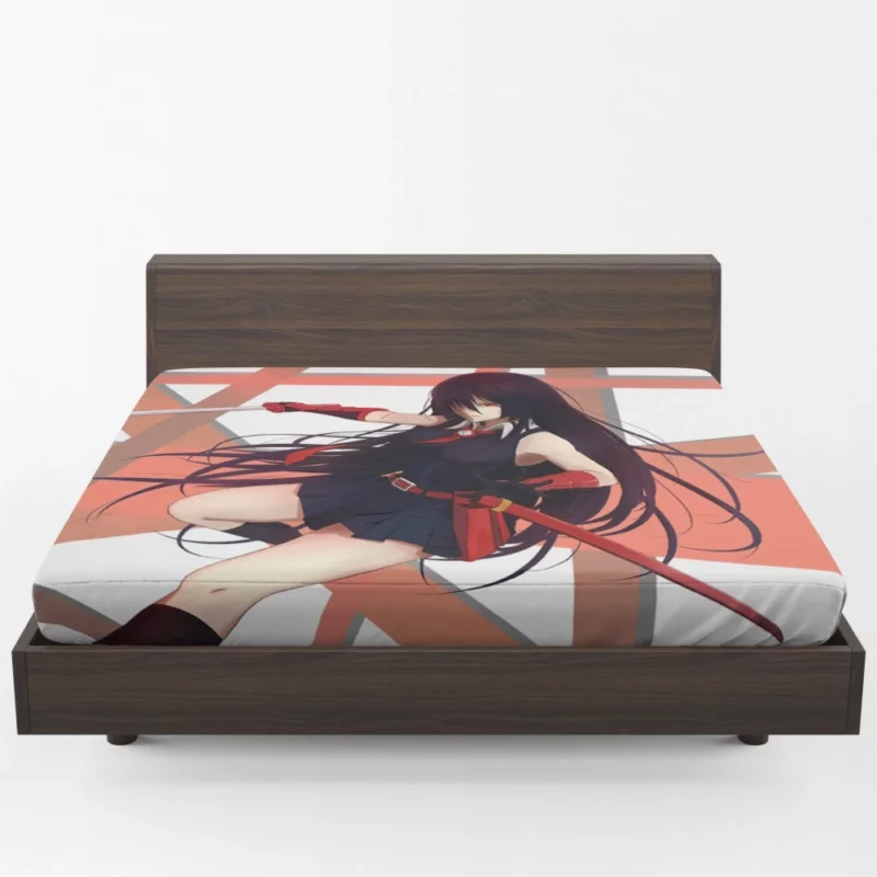 Akame Shadowed Past in Akame ga Kill! Anime Fitted Sheet 1