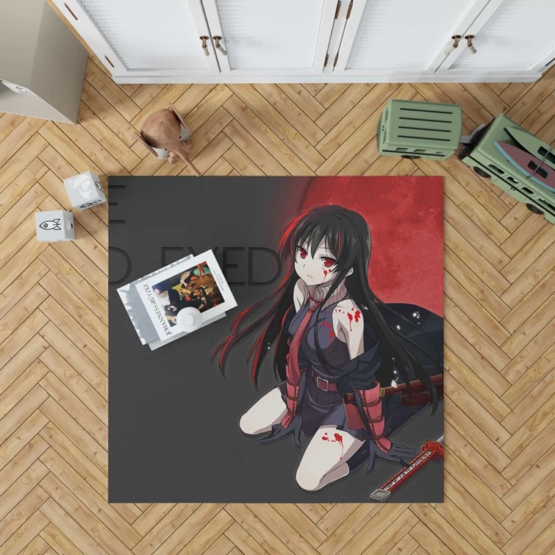 Akame ga Kill! Saga Battle and Adventure Anime Rug