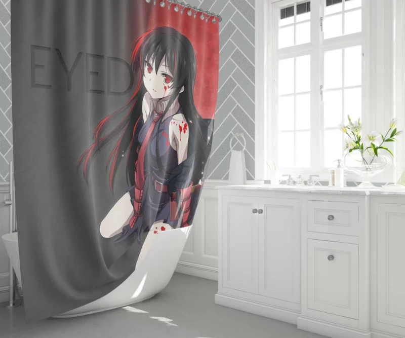 Akame ga Kill! Saga Battle and Adventure Anime Shower Curtain 1