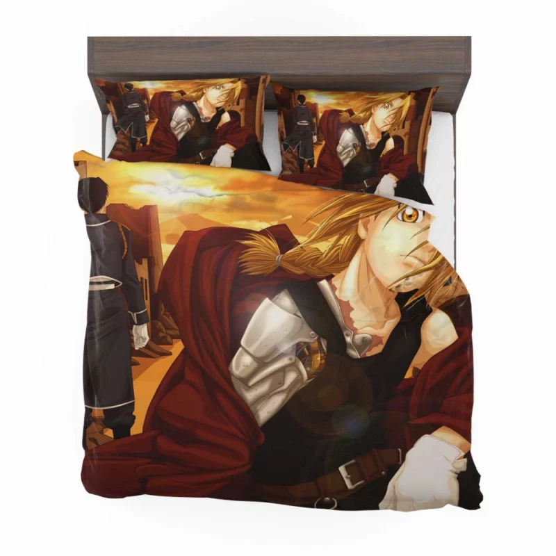 Alchemical Alliances Edward Roy Riza Anime Bedding Set 1