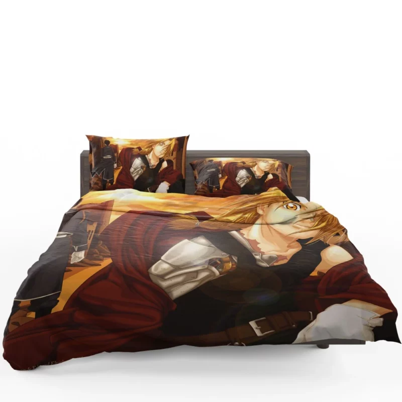 Alchemical Alliances Edward Roy Riza Anime Bedding Set