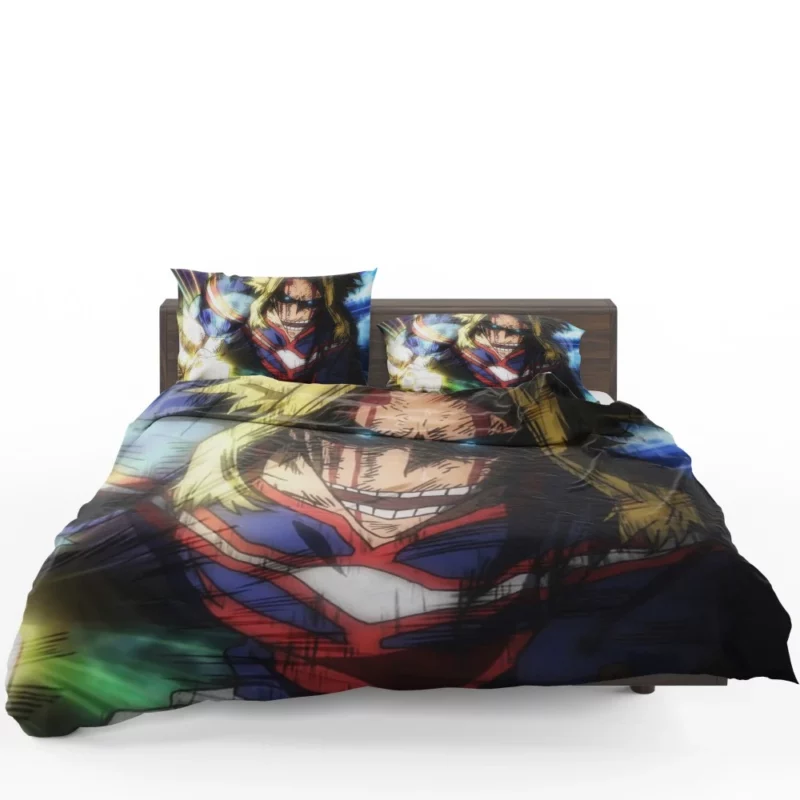 All Might Beacon of Justice Anime Bedding Set