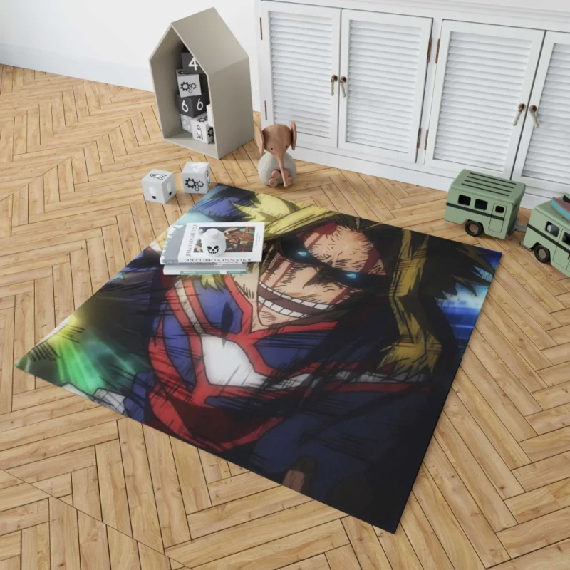 All Might Beacon of Justice Anime Rug 1