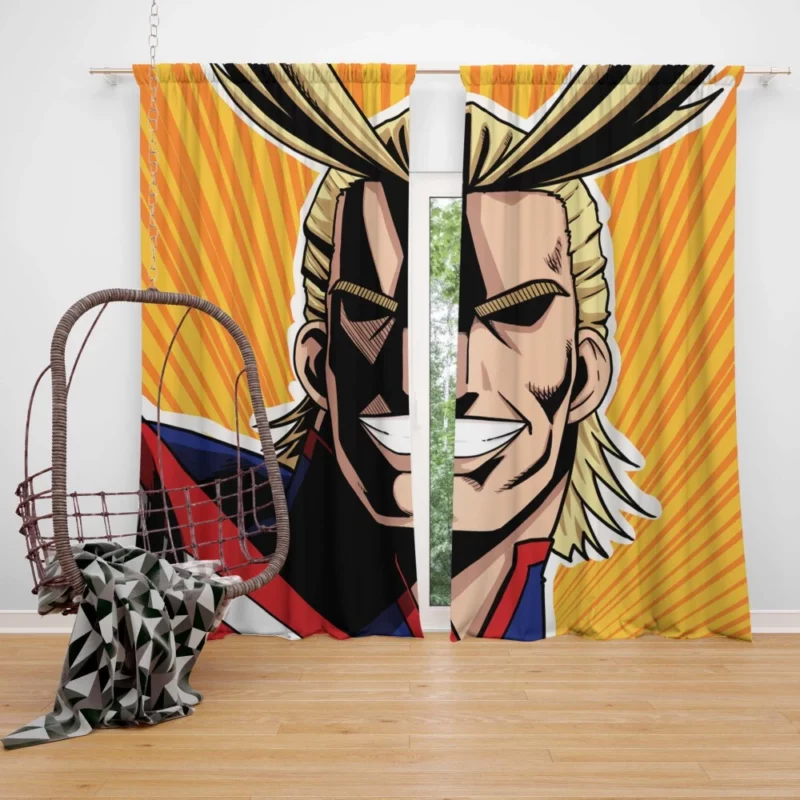 All Might Enduring Legacy Anime Curtain