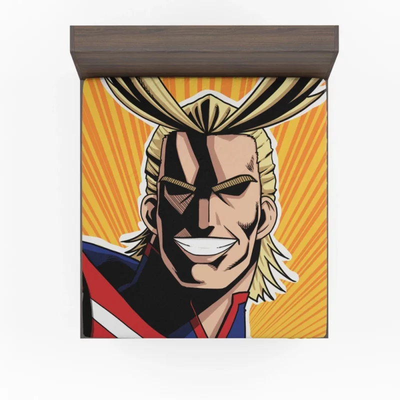 All Might Enduring Legacy Anime Fitted Sheet