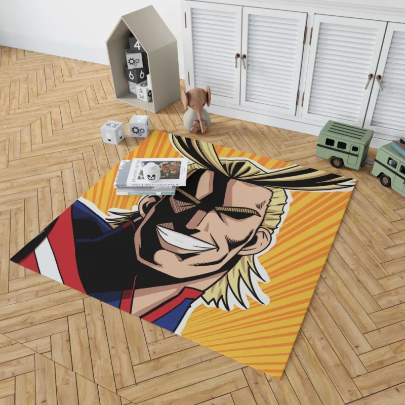 All Might Enduring Legacy Anime Rug 1