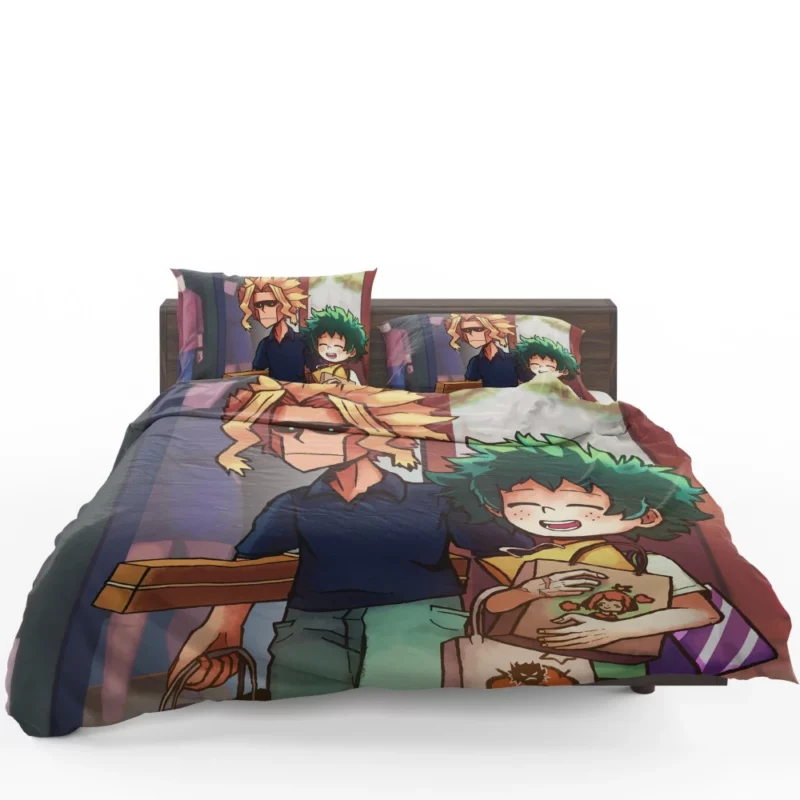 All Might Guidance for Deku Anime Bedding Set