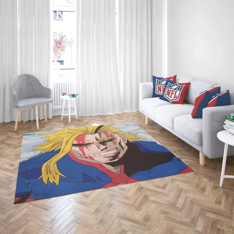 All Might Heroic Impact Anime Rug 2