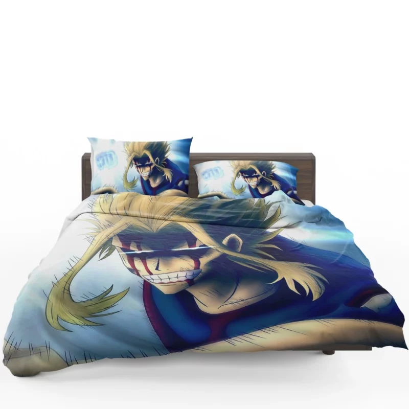 All Might Heroic Impact in MHA Anime Bedding Set