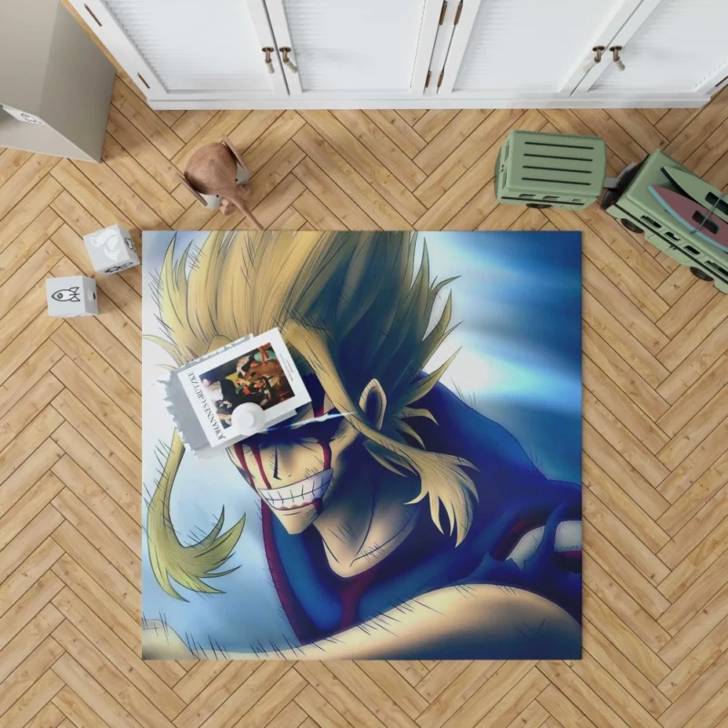 All Might Heroic Impact in MHA Anime Rug