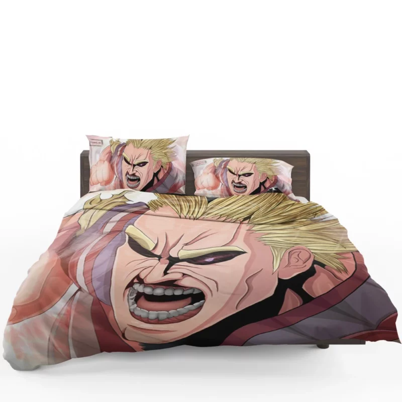 All Might Inspiring Resolve Anime Bedding Set