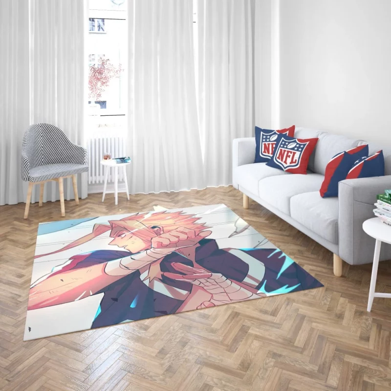 All Might Lasting Impact Anime Rug 2