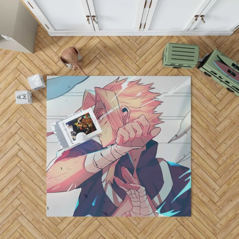 All Might Lasting Impact Anime Rug