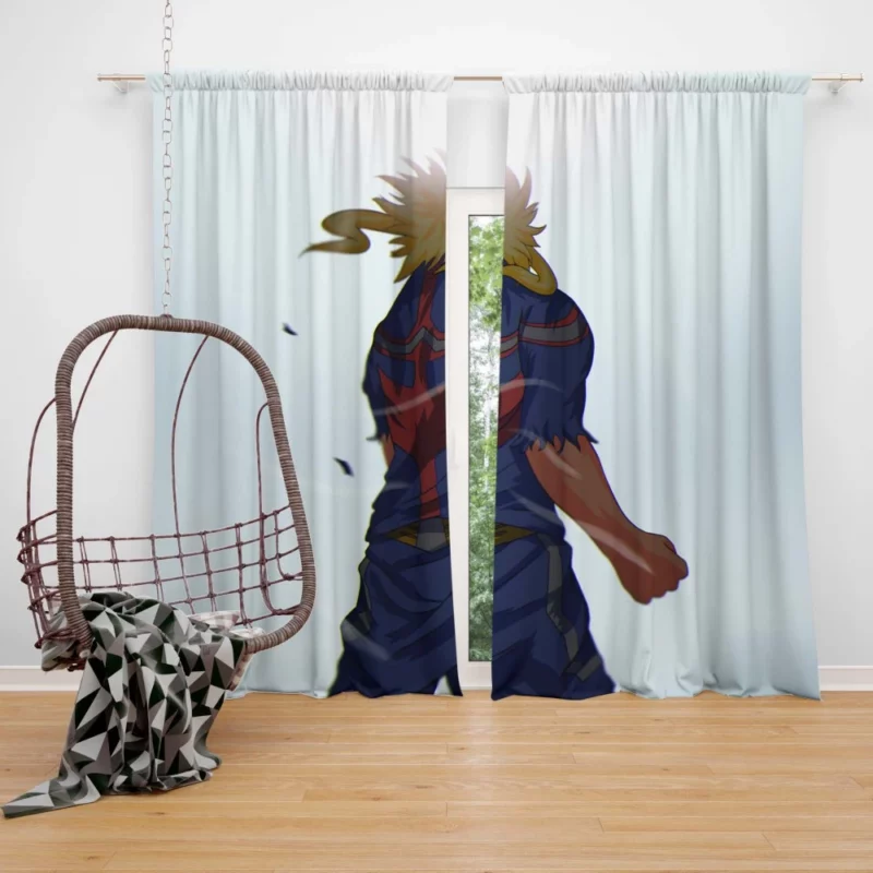 All Might Legacy in My Hero Academia Anime Curtain