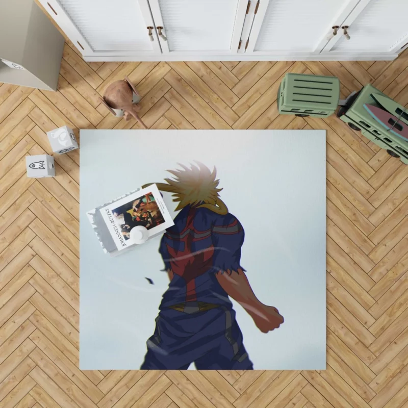 All Might Legacy in My Hero Academia Anime Rug