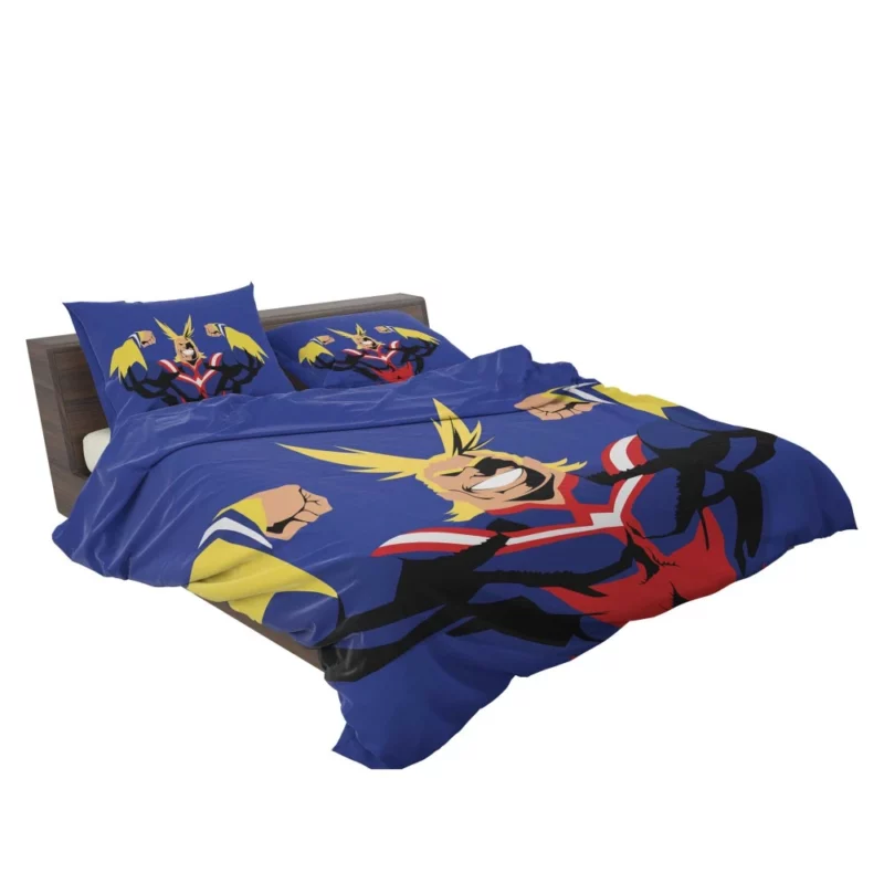 All Might Sacrifice and Courage Anime Bedding Set 2