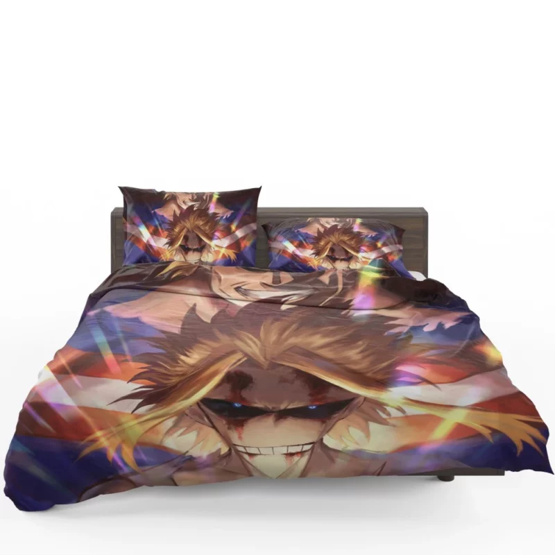 All Might Smile Symbol of Hope Anime Bedding Set