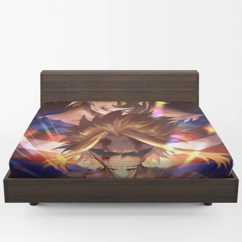 All Might Smile Symbol of Hope Anime Fitted Sheet 1