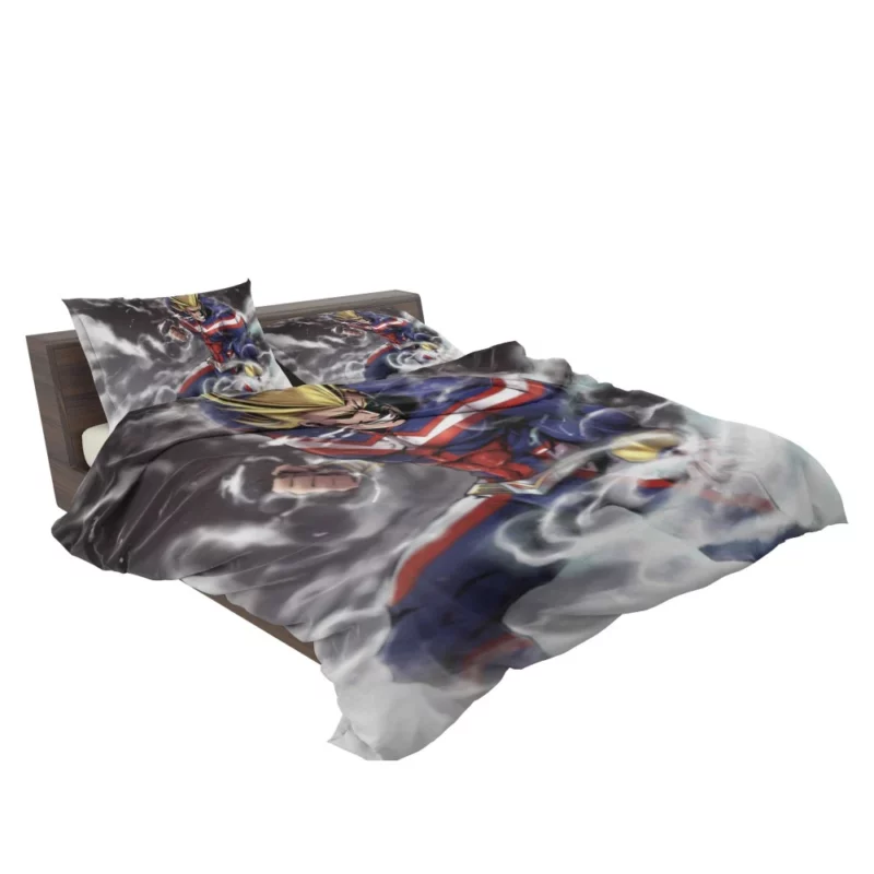 All Might Smiling Heroic Deeds Anime Bedding Set 2