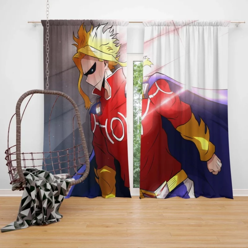 All Might Symbol of Peace Anime Curtain