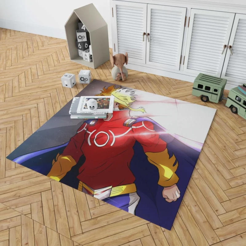 All Might Symbol of Peace Anime Rug 1