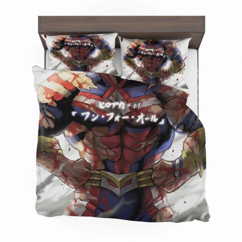 All Might Triumph and Dedication Anime Bedding Set 1