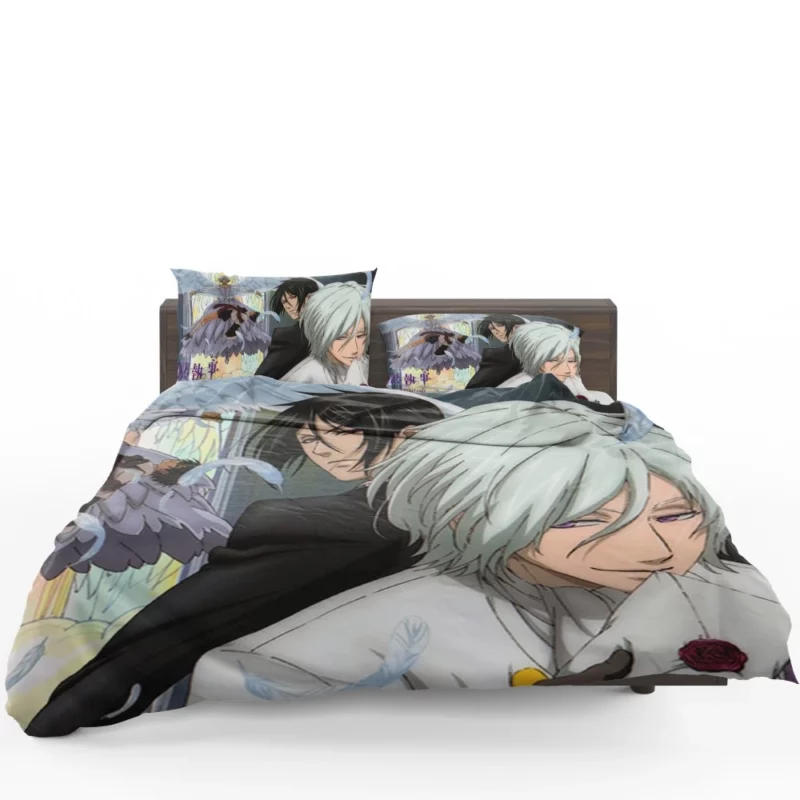 Angela and Sebastian Dark Ties Anime Bedding Set