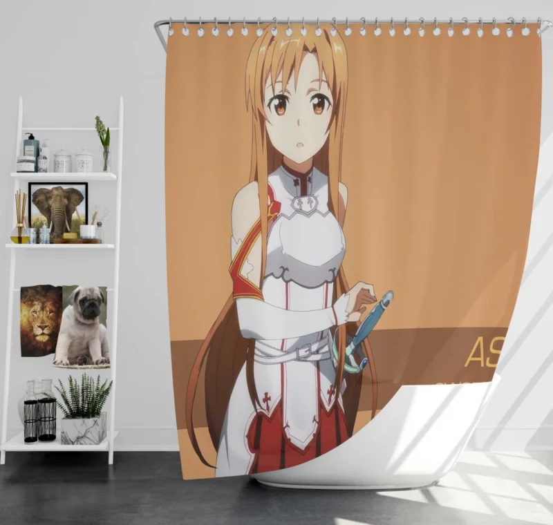 Anime Asuna Yuuki Influence Shower Curtain