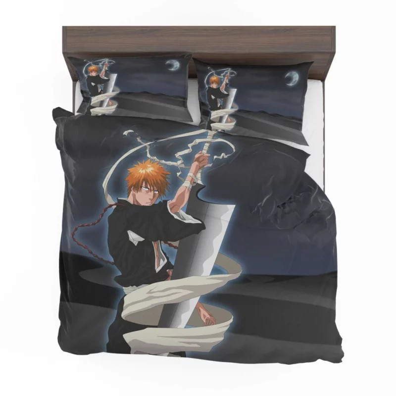 Anime Bleach Ichigo Kurosaki Bedding Set 1