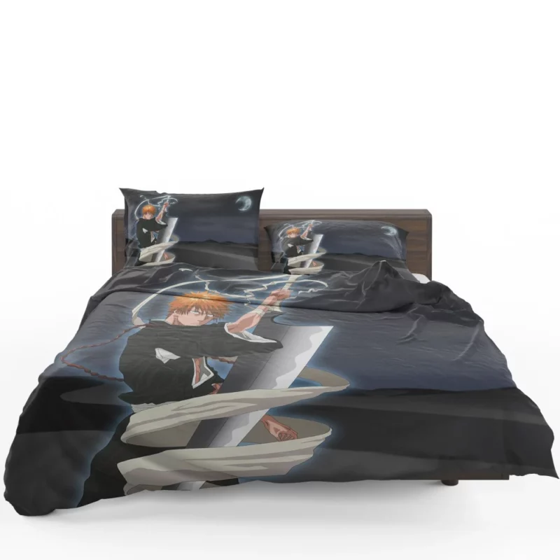 Anime Bleach Ichigo Kurosaki Bedding Set