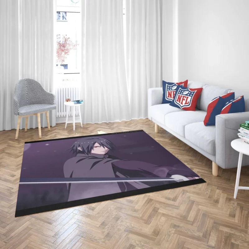 Anime Boruto Naruto Sasuke Uchiha Rug 2