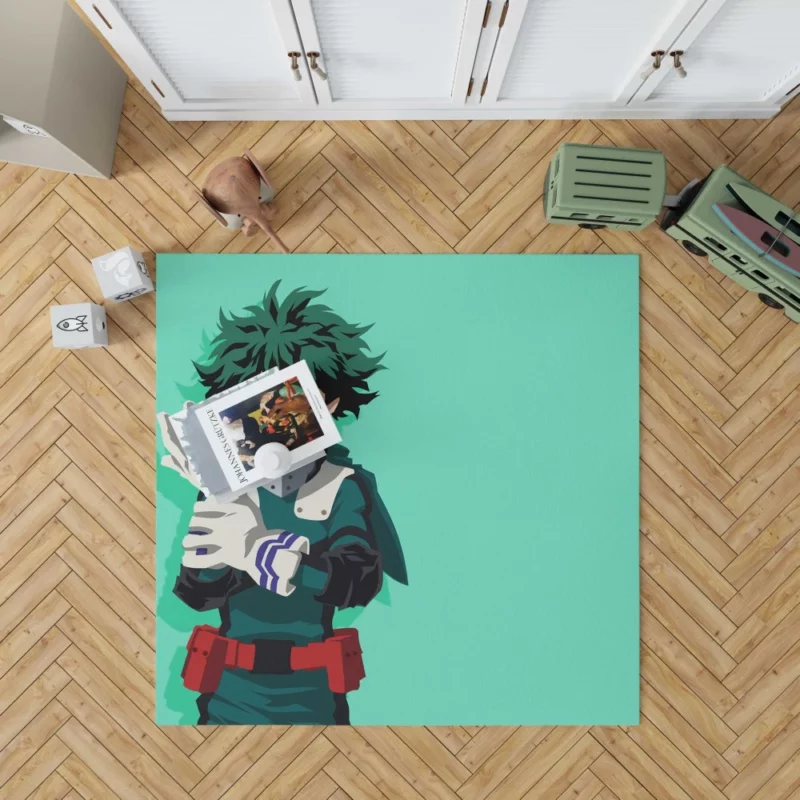 Anime My Hero Academia Izuku Midoriya Rug