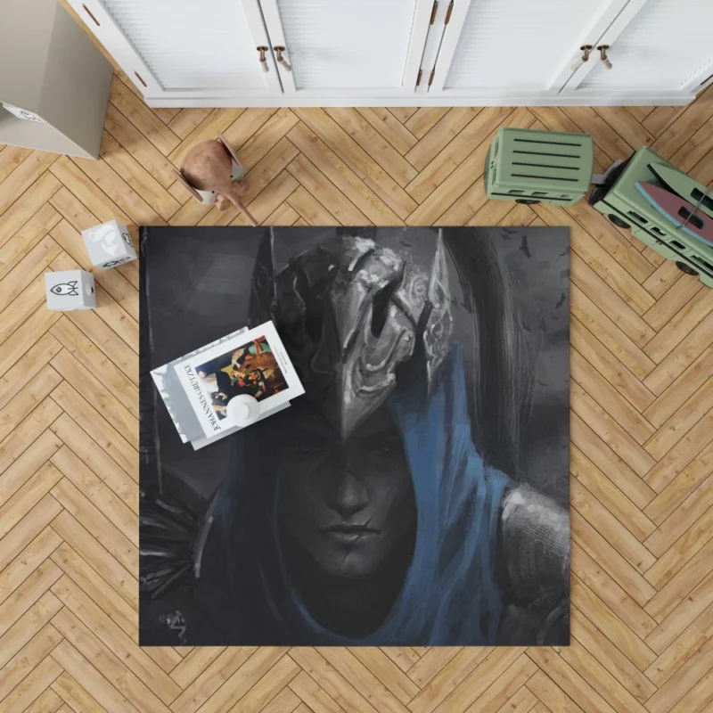 Artorias the Abysswalker Dark Souls Hero Anime Rug