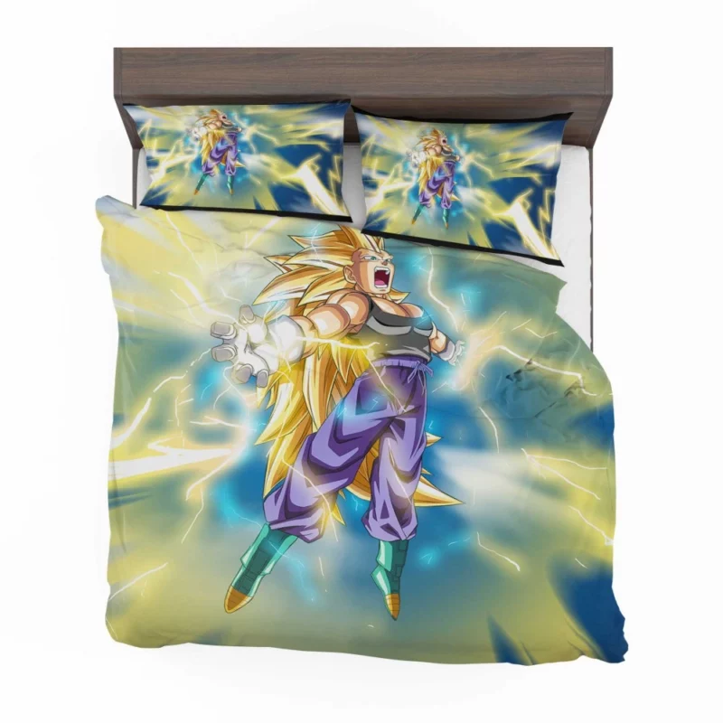 Ascended Prince Vegeta Power Surge Anime Bedding Set 1