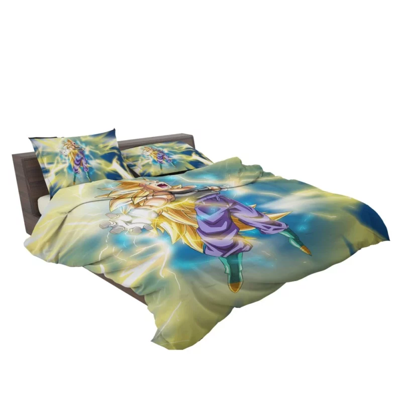 Ascended Prince Vegeta Power Surge Anime Bedding Set 2