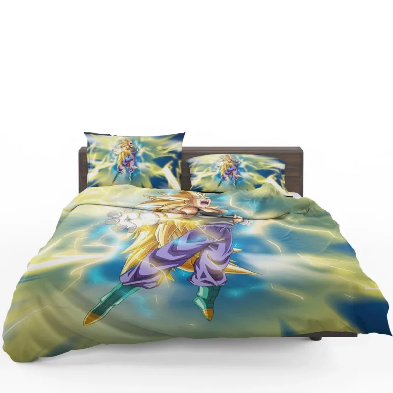 Ascended Prince Vegeta Power Surge Anime Bedding Set