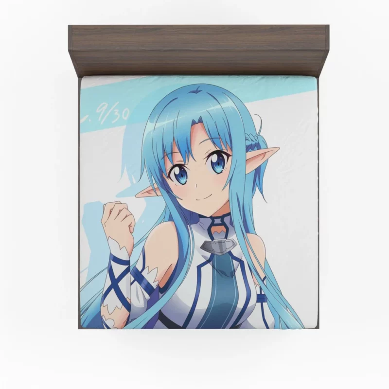 Asuna Odyssey in Aincrad Anime Fitted Sheet