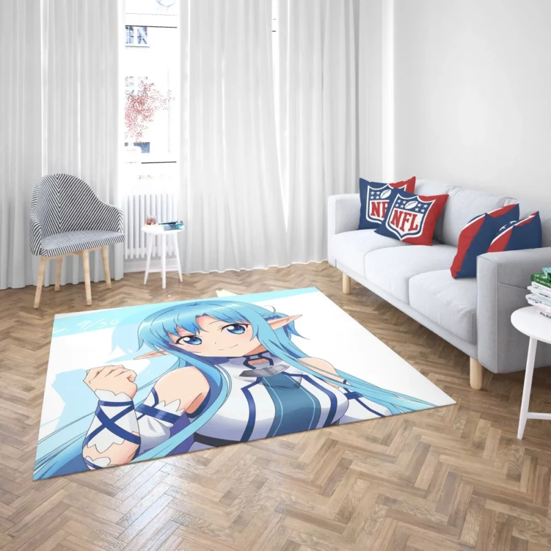 Asuna Odyssey in Aincrad Anime Rug 2