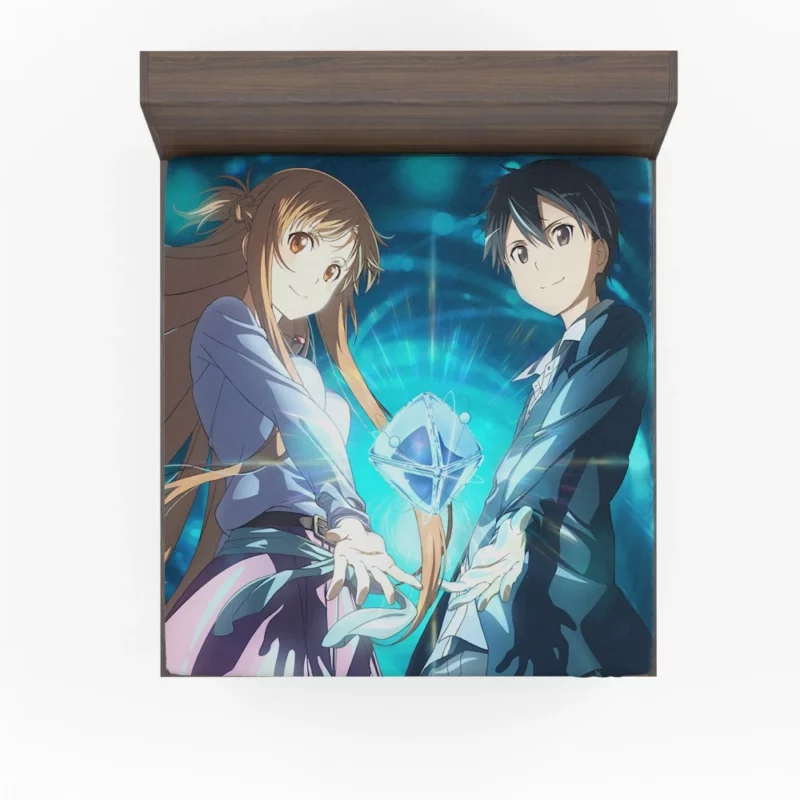 Asuna Ordinal Scale Adventure Anime Fitted Sheet