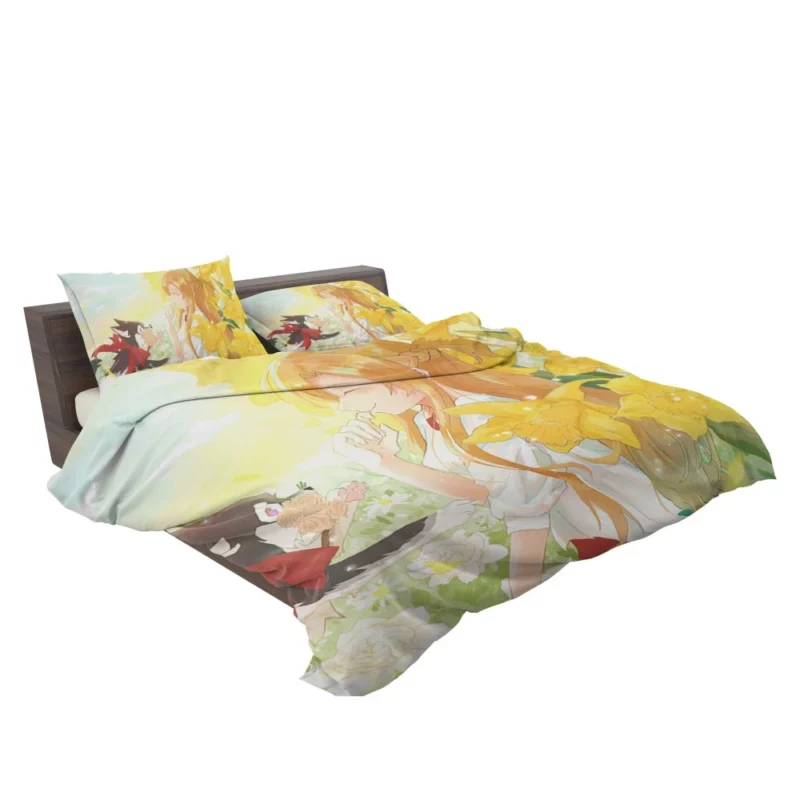 Asuna Yuuki A Floral Presence Anime Bedding Set 2