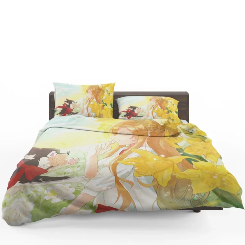 Asuna Yuuki A Floral Presence Anime Bedding Set