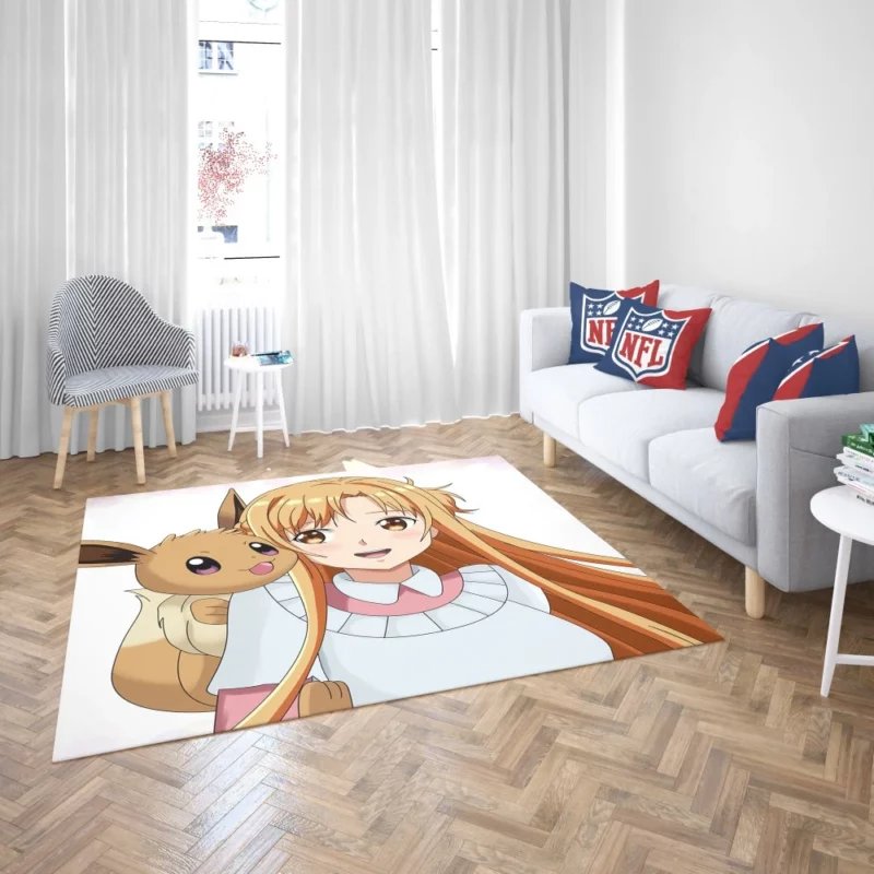 Asuna Yuuki A Pillar of Sword Art Online Anime Rug 2