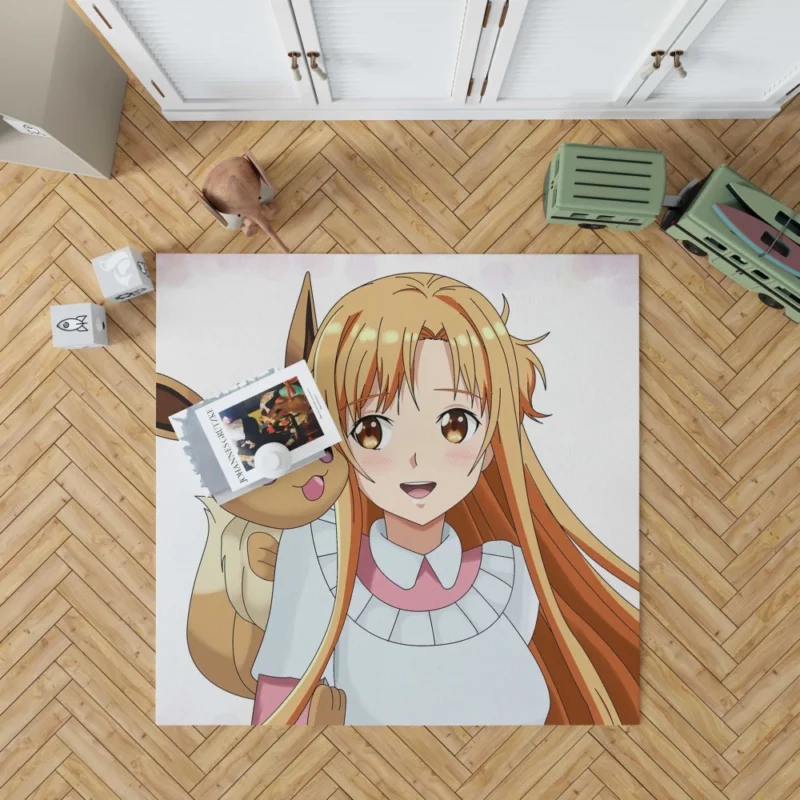 Asuna Yuuki A Pillar of Sword Art Online Anime Rug